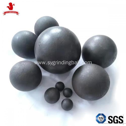 Multi-specification material forged grinding ball